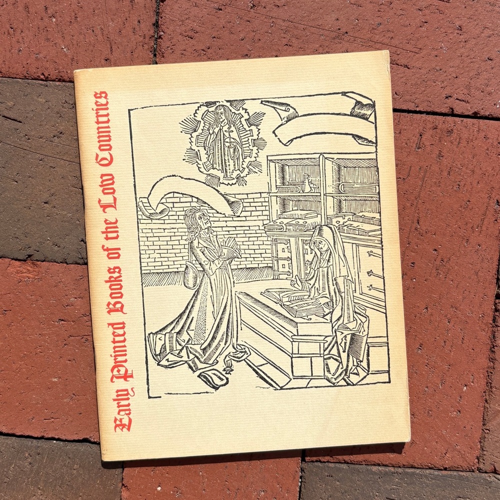 1958 Early Printed Books of the Low Countries Library of Congress Exhibition